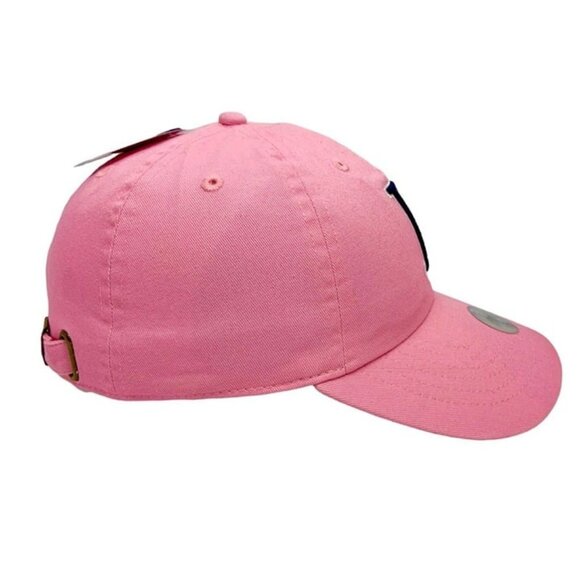 Boston massachusetts pink baseball cap hat for women 100% cotton, adjustable siz - Picture 3 of 5